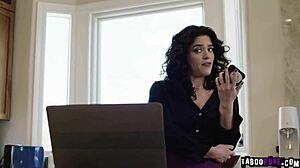 Damn, Victoria Voxxx gags deep for Jay Smooth!