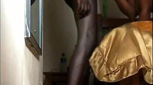 Watch Dzaddylongstrokes give a shaved brunette deepthroat, her big tits bouncing in POV assfucking.