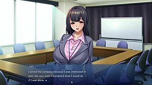 Do you like having sex with your colleague - hentai game - part 1