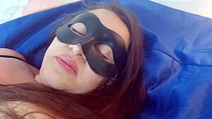 Latina milf neighbor lets me fuck her rough in leggings for cash