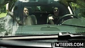 Blonde Teen's Scary Joyride Experience