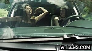 Blonde Teen's Scary Joyride Experience