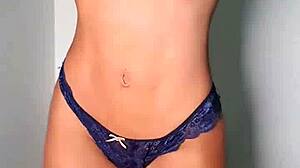 Briana Banderas Strips And Masturbates In Fitness