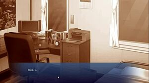 Do you like having sex with your colleague - hentai game - part 1