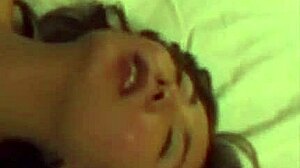 Busty Asian MILF Slut Engages in Hardcore Missionary Blowjob with Cumshot Finale