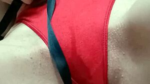 Oops, panties and pussy play gone wild!