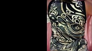 french amateur blonde slut clothed in black white fuck pink satin panties, fucked deepthroat ass to mouth