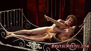 Big tits hard sex with sexy blonde amateur teen jade in extreme domination