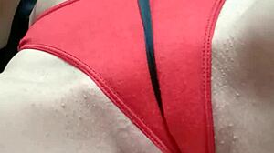 Oops, panties and pussy play gone wild!