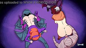 Mystery Bang Group Riding With Blowjob And Cum