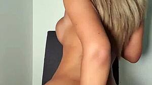 Briana Banderas Strips And Masturbates In Fitness