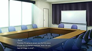 Do you like having sex with your colleague - hentai game - part 1