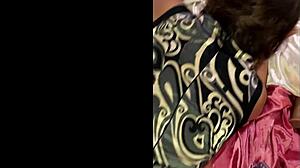 french amateur blonde slut clothed in black white fuck pink satin panties, fucked deepthroat ass to mouth