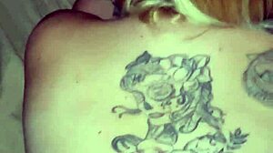 rubia blanca sucks cock deepthroat then takes it hard in her ass gaping 😈