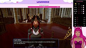 Vtuber Lewdneko Explores Harem Hotel Adventures