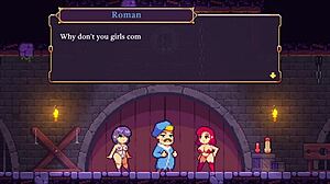 scarlet maiden's misty sex events in this hentai game