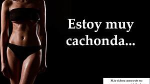 Jerk Off To My Big Tits In Spanish Voice, European Babe