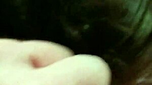 She gives an amazing deepthroat blowjob and swallows the cum.