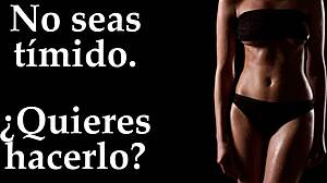 Jerk Off To My Big Tits In Spanish Voice, European Babe