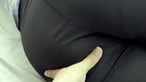 Steamy encounter with my high school friend in tight Mexican leggings. We couldn’t resist each other.