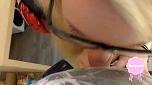 cute blonde drilled in uniform