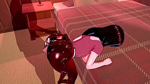 i'm watching 3d hentai with big tits riding