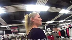 Stunning Czech Teen 18+ Teased at Mall, Shagged Hard POV.