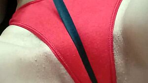 Oops, panties and pussy play gone wild!