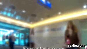 Stunning Czech Teen 18+ Teased at Mall, Shagged Hard POV.