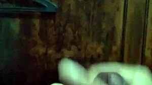 shemale masturbates in morning, transsexual guy watches and joins 😈. getting that leitinho matinal all over!