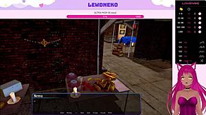 Vtuber Lewdneko Explores Harem Hotel Adventures