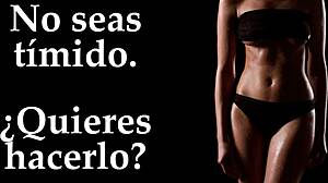 Jerk Off To My Big Tits In Spanish Voice, European Babe