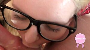 cute blonde drilled in uniform