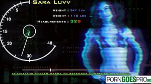 Is Sara Luvv ready for big dick punishment?