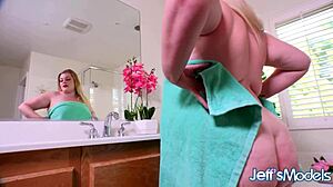 bbw luna storm rubs her pussy in a hot bath masturbation scene