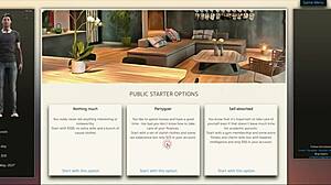 Redhead couple in group pussy licking anal blowjob.