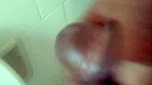 My cock jerking off hard until cum explodes everywhere in intense pleasure