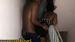 latina couple hides anal assfucking in construction building with big ass pov