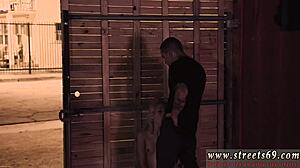 Wow, watch Goldie experience her first time with extreme dildo fucking while bound! 😲