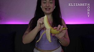 Dirty Talk And Banana Play - Fetish
