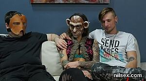 Kinky Teen 18+ Faces Harsh Anal Therapy in Loony Bin