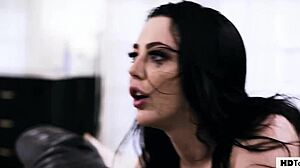 Whitney Wright, la puta definitiva, se enfrenta al papá con doble penetración salvaje?