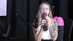 Naty Varga In Sheer Red Teases With Moves