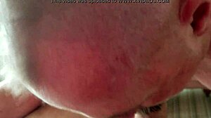 a guy sucks his friend's cock in a gay blowjob, leading to a cumshot orgasm