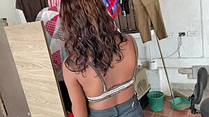 being unfaithful with stepbrother in homemade video