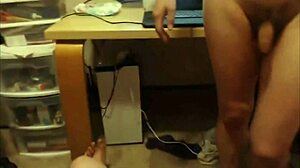 two transsexuals interact on webcam