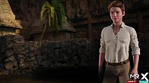 Madeleine's nude profile in Treasure of Nadia, teen 18+ hentai adventure.