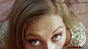 Blonde stepsister Addison Lee craves stepbrother's bareback in tight ass intrigue