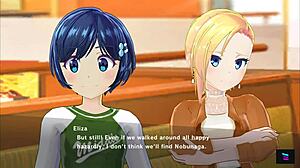 Demon King Eliza in Magicami Anime Adventure