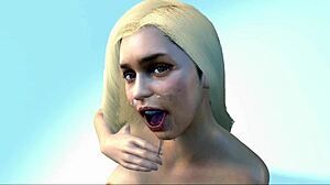 emilia clarke cum on my face instructions